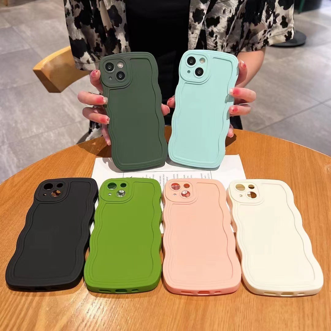 Big Wave Simple Anti-fall Advanced Color Phone Case 844f3486 973d 4627 af4b eb9af55237d1
