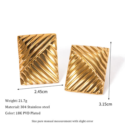 European And American High-grade Exaggerating Heart-shapaed Necklace Fashion Minority Design Stainless Steel Clavicle Chain 8