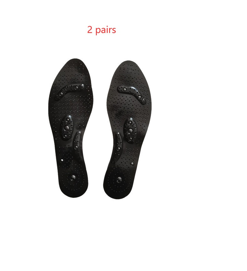 Magnet Magnetic Plus Elastomer Transparent Silicone Massage Insole Health Massage Insole Magnetic Therapy Anti-fatigue 845836