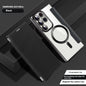 Electroplated Wireless Magnetic Business Flip Leather Case - 图片 2