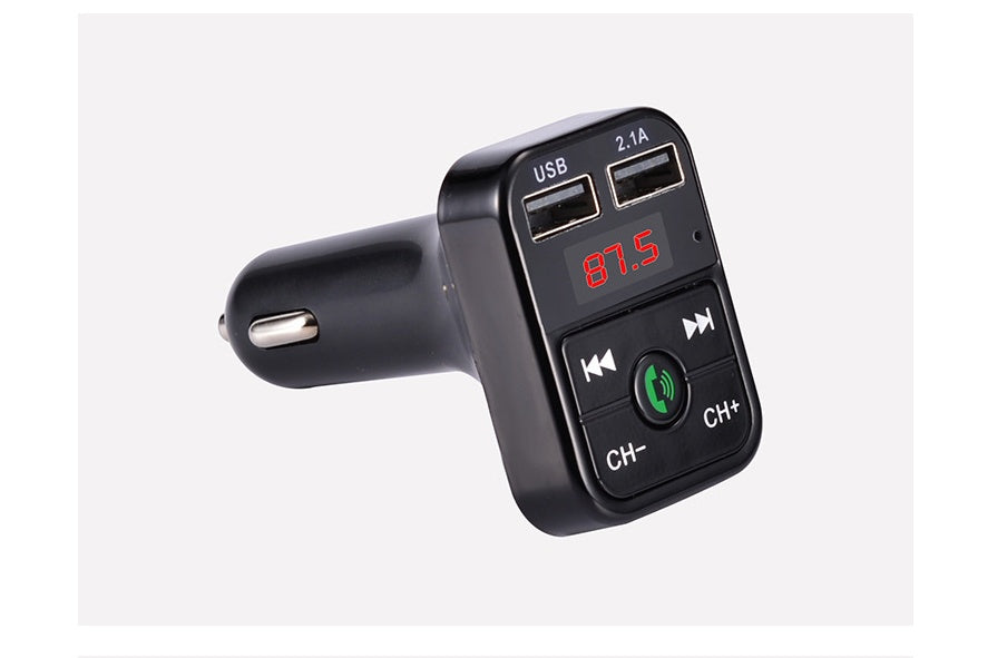 B2 car Bluetooth MP3 hands-free phone car MP3 player FM transmitter car charger receiver car charger 847507108737