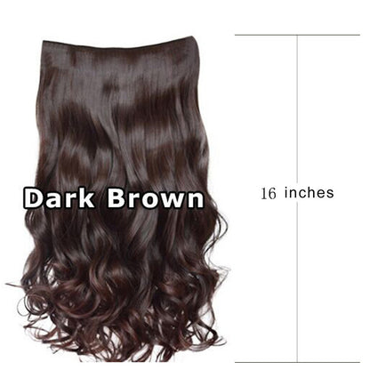 European and American wig female five card wig piece 848674985573