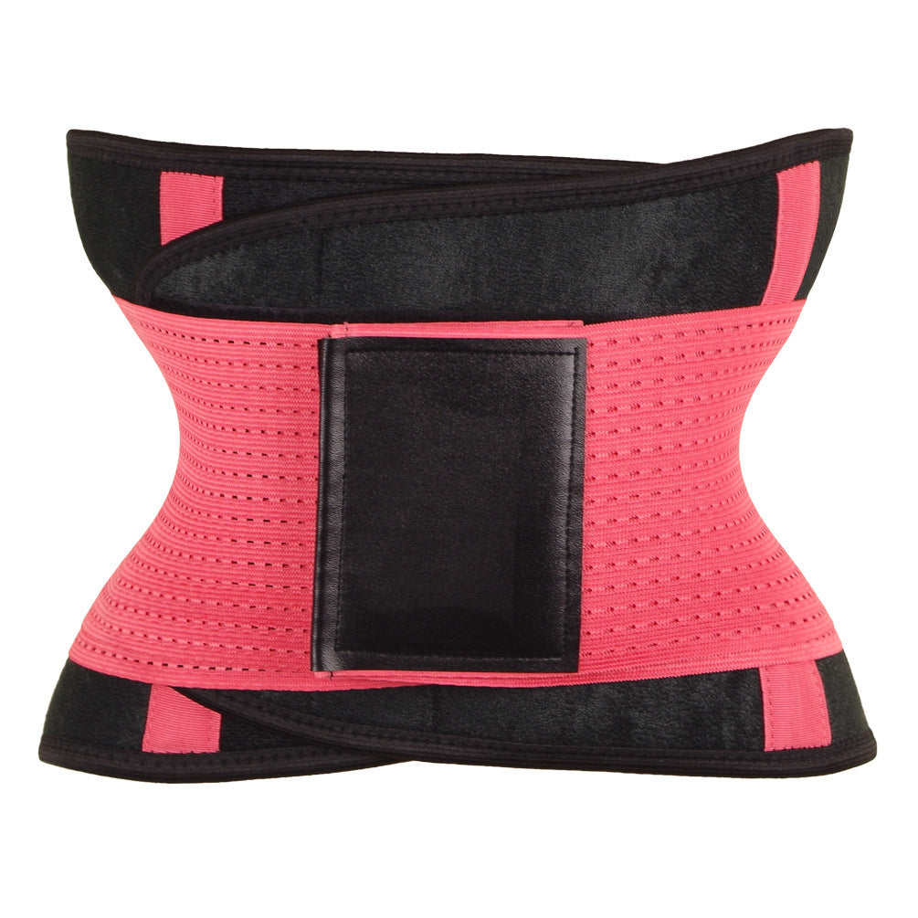 Waist Trimmer Belt Body Shaper Abdominal Trainer Weight Loss Fat Burning Straps 849259833814