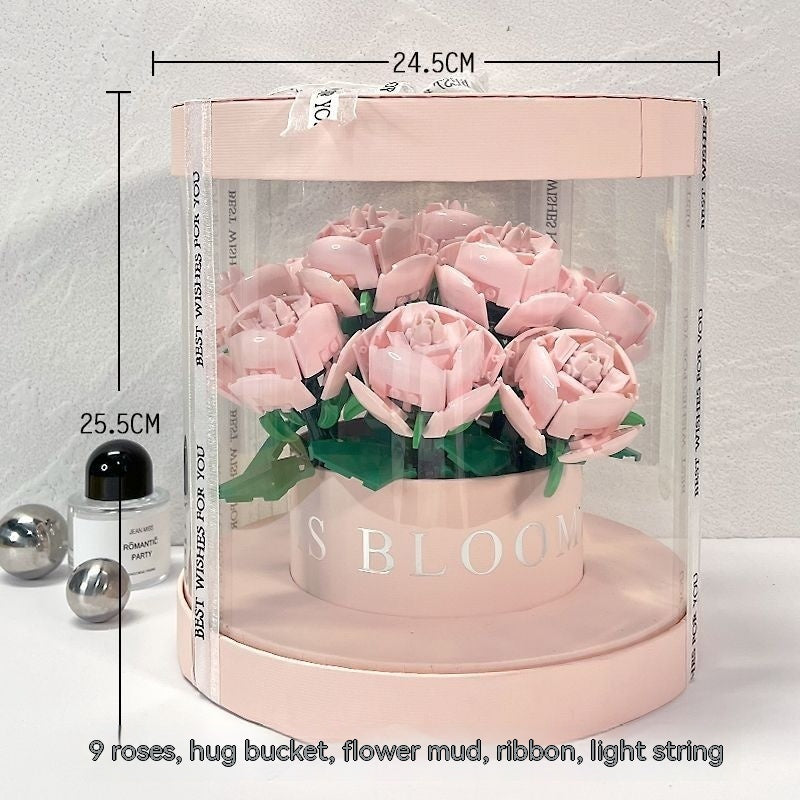 Building Blocks Rose Bouquet Flower Pot 8498b026 bb6d 4d28 a7c8 f6b64eaa8c1e trans