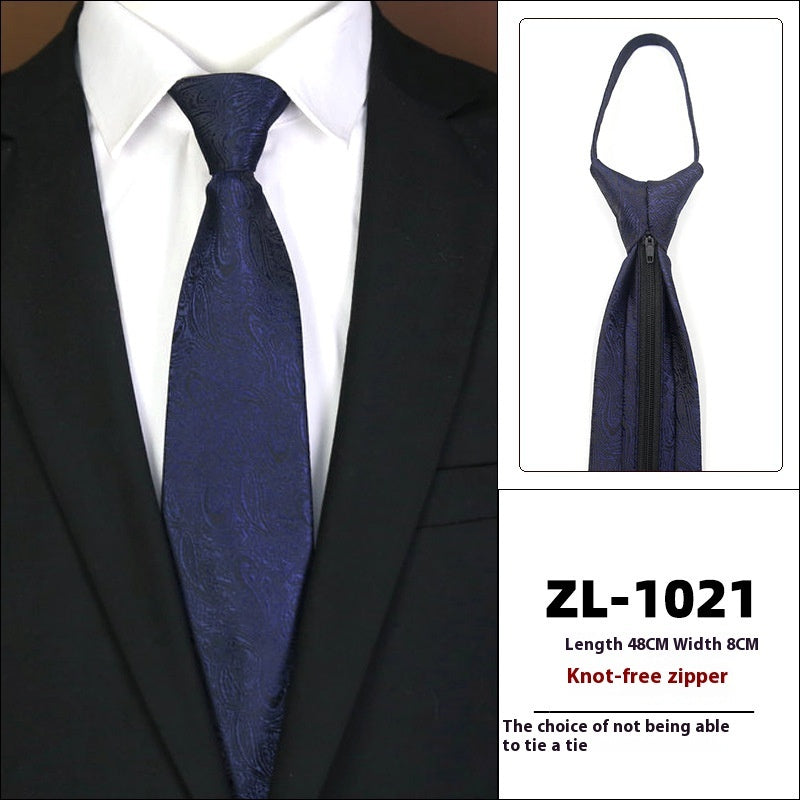 Men's Formal Wear Business Zipper Tie-free 84a7f3da 5947 4cfd 8223 6ee2e164d491 trans