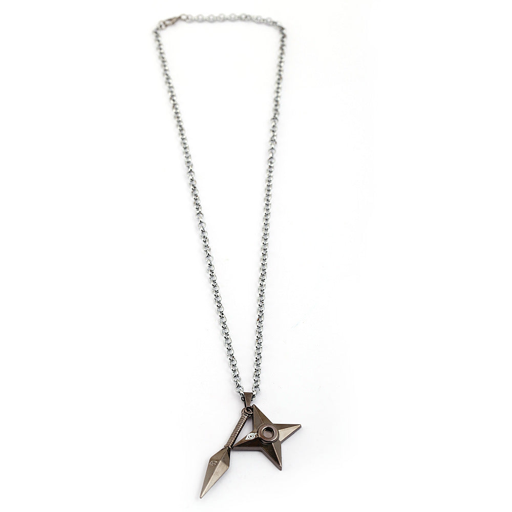 Alloy Japanese Dart Pendant Necklace 84bfc64a 37d9 4b0e 9abb 5f6bdc6b6339