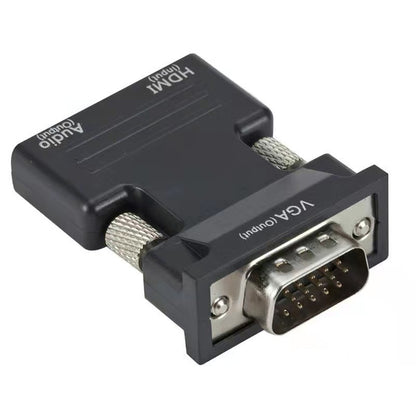 Hdmi Female To VGA Male Adapter Converter With Audio Projector HD Computer Display Set-top Box Hdmi 84c09759 66d5 4211 ae5a e