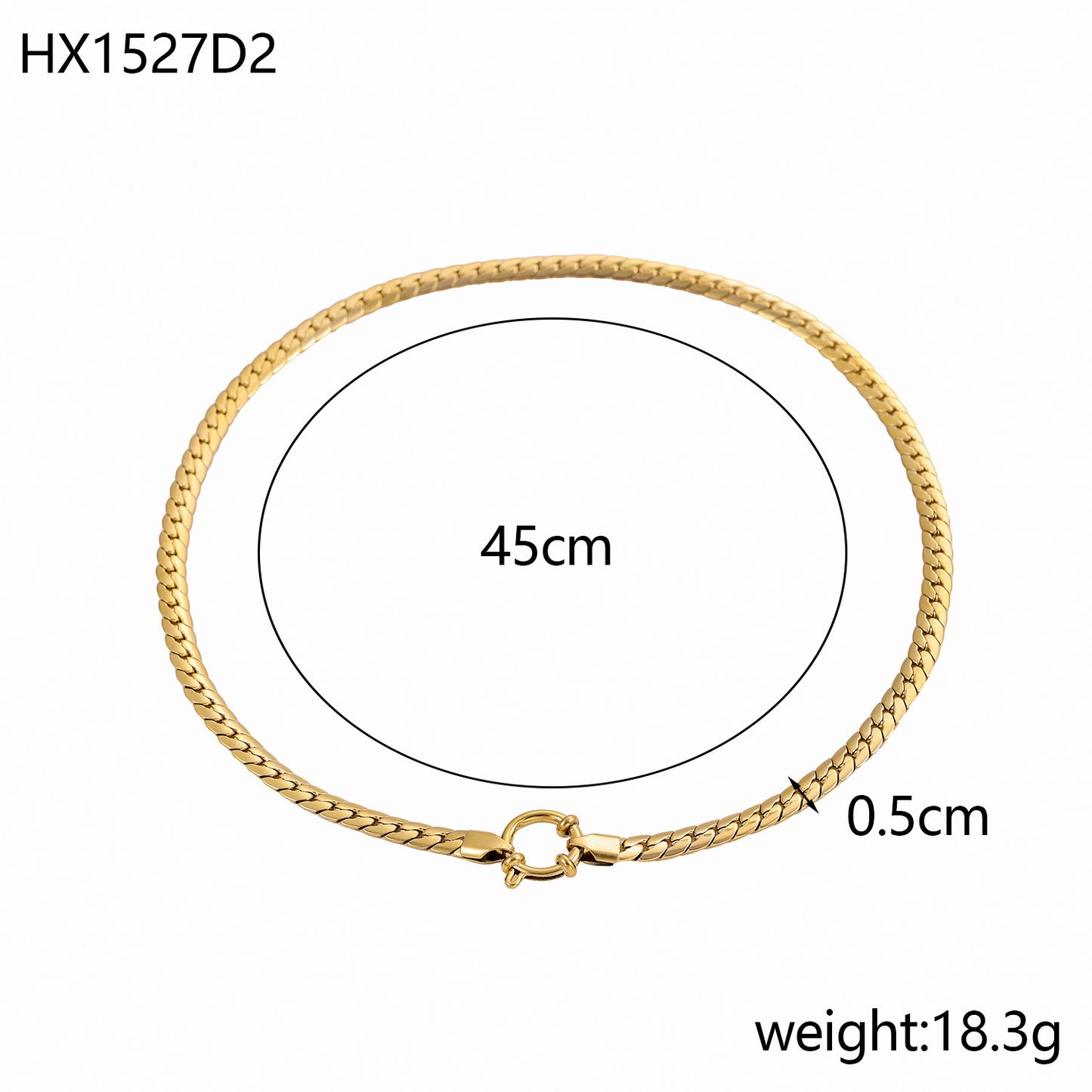 Encrypting Smooth NK Chain Necklace 84d19f21 7547 49a0 a179 95da2447e70d
