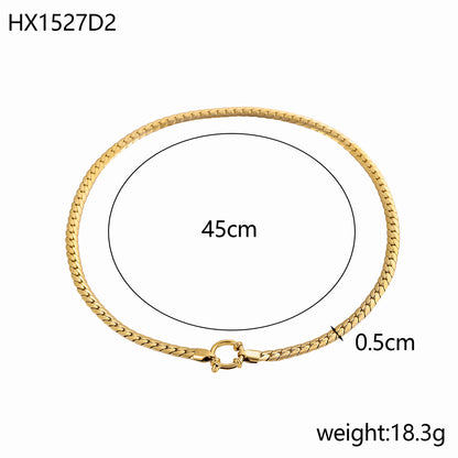 Encrypting Smooth NK Chain Necklace 84d19f21 7547 49a0 a179 95da2447e70d