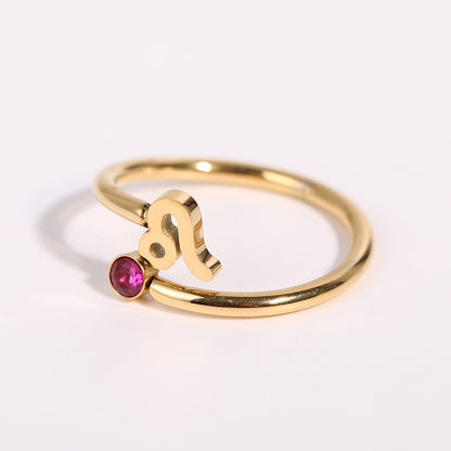 Constellation Symbol Birthstone Ring 84e4d1b8 3ab6 41d4 84d9 a97f57f0a2c5