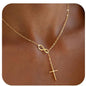 Cross s925 sterling silver female low-cut necklace 84f5f955 dd5a 4de2 b1c9 06ad482df5fc