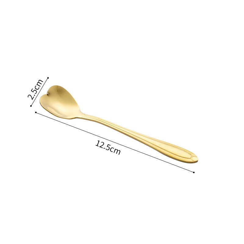 Stainless Steel Korean Spoon Long Handle Cherry Blossom Stirring 85021bb4 7cc3 4494 bb96 1deb41f3f16d