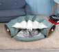 Pet Cats Tunnel Interactive Play Toy Mobile Collapsible Ferrets Rabbit Bed tunnels Indoor Toys Kitten Exercising Products 850