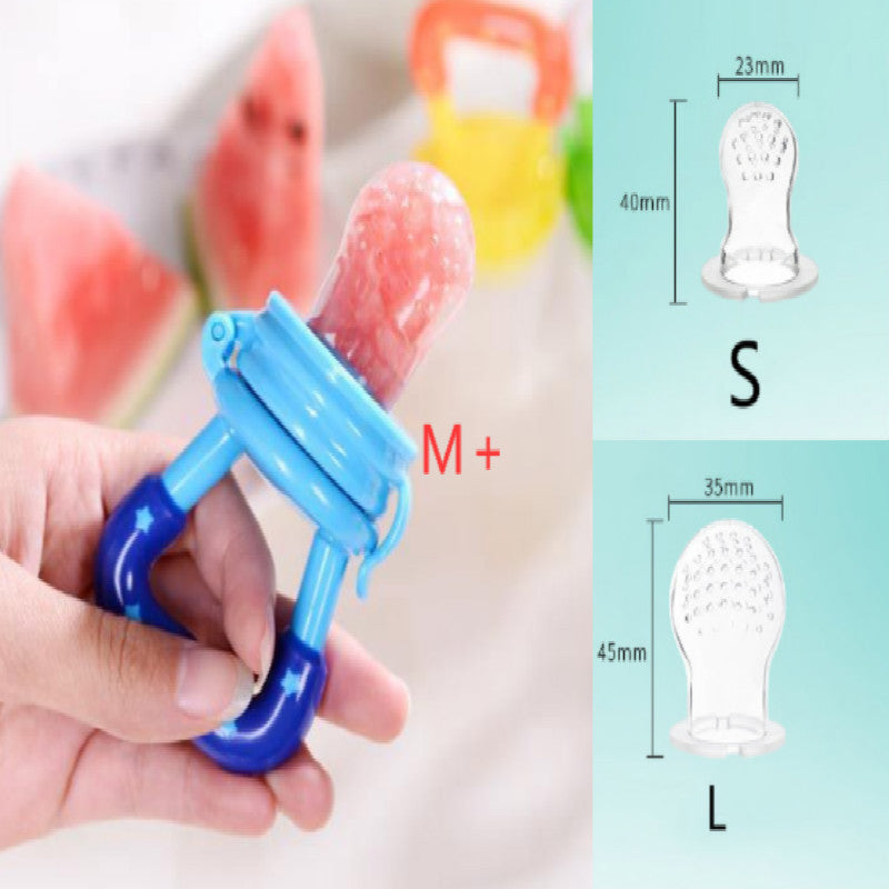 New Baby Silicone Pacifier, Encapsulated To Soothe Complementary Food Feeding Artifact 851012023765