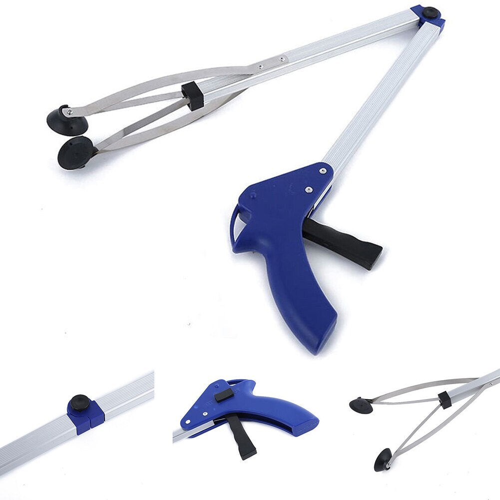 Aluminum alloy folding garbage clip picking device Household picking device Sanitation garbage clamp health clip 85166367000
