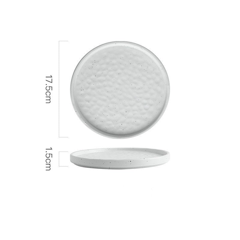 Creative Stone Pattern Ceramic Straight Edge Plate 851727b8 438f 4eed 9ed0 a6f8bb30a0c7