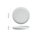 Creative Stone Pattern Ceramic Straight Edge Plate 851727b8 438f 4eed 9ed0 a6f8bb30a0c7