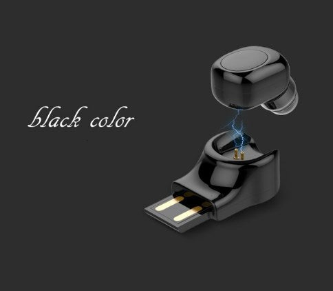 Micro Bluetooth Headset Earbud Wireless Mini Stereo Invisible Car Sports Headphones 851777827805