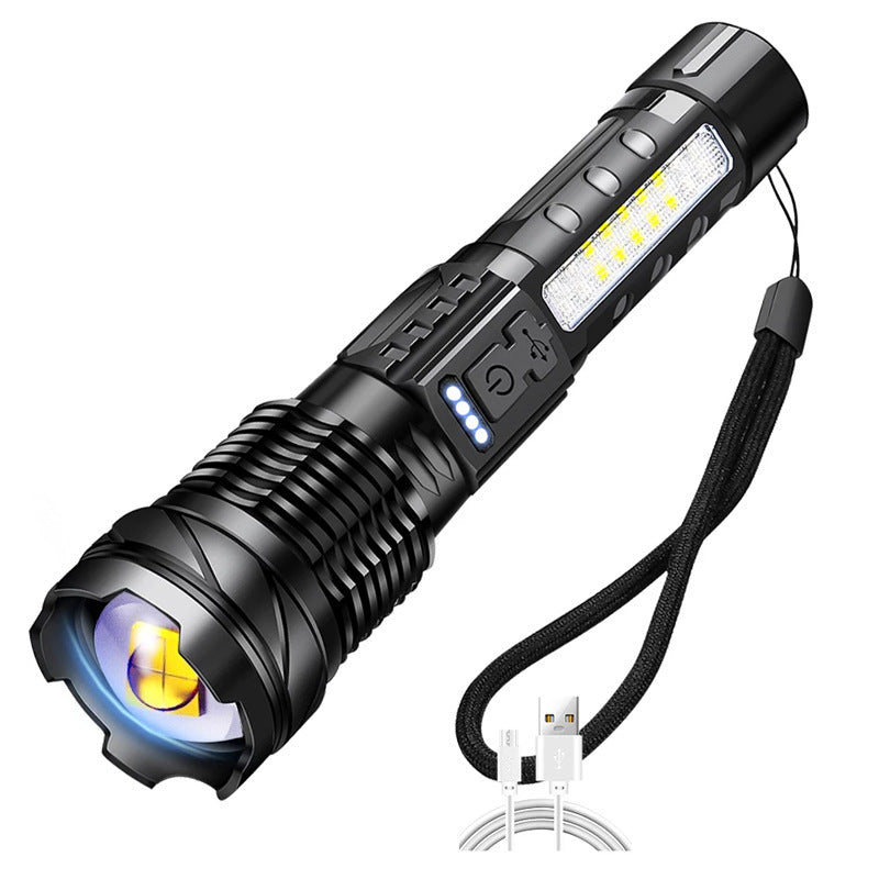 White Laser Waterproof Strong Light Flashlight 8519060b befc 4018 92bd 218a430d7f2b
