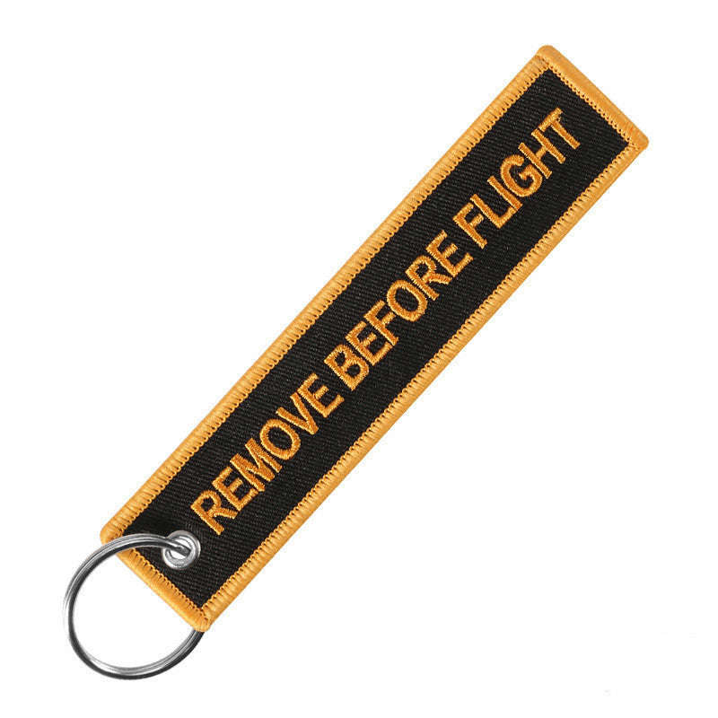 Personalized Embroidered Red Background White Keychain 851a8b48 4731 4327 afa0 67464ef39c13