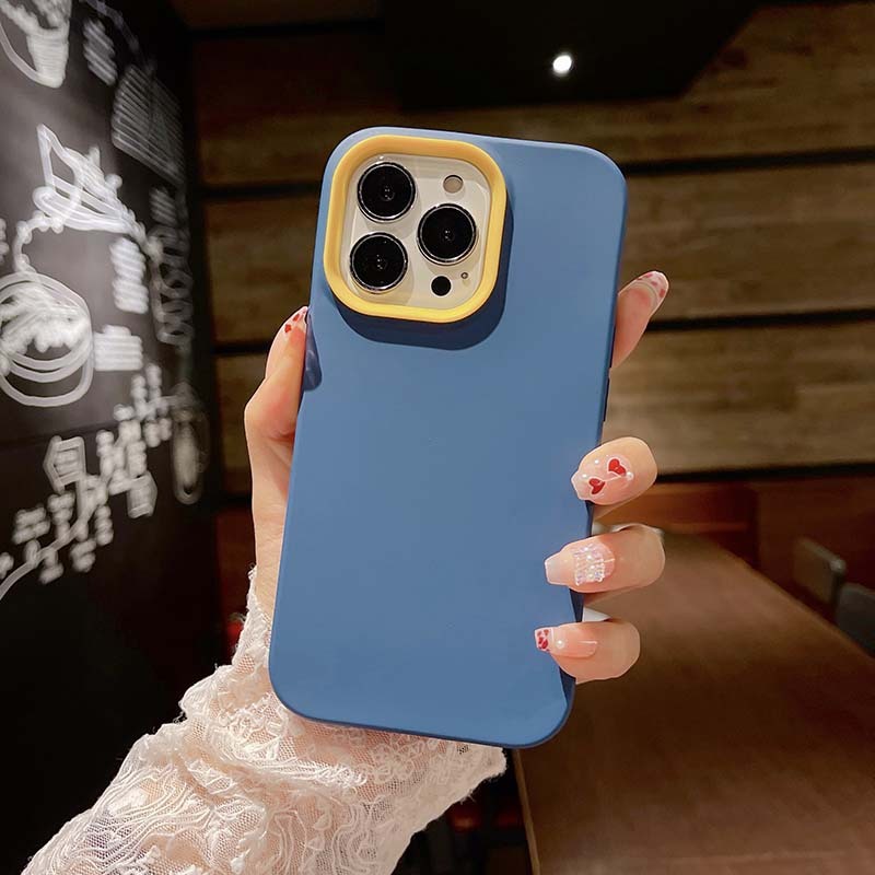 Mobile Phone Case Contrast Color 3 In 1 Protective Cover 851aa99e 28c0 4d77 a71e c209ac32c1ad