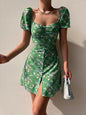 V-neck Breasted Short Skirt For Women 8526f205 3103 4603 9c69 f90240ad8adc