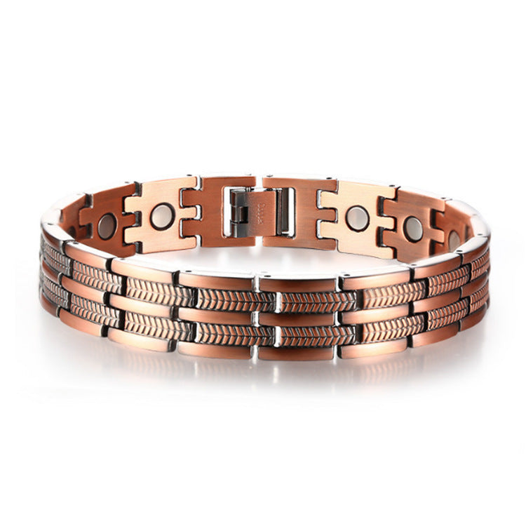 Vintage brass bracelet 852989910195