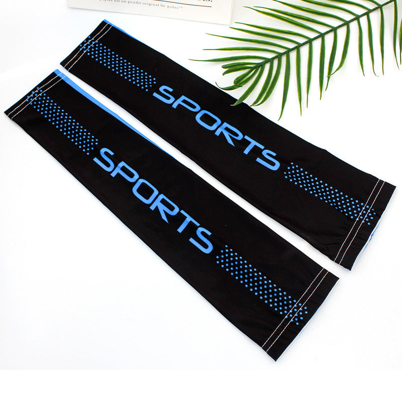 Ice Sleeve Men's Ice Silk Oversleeves Arm Guard 85306cc2 0fcf 433c aaf2 3785a1f945da
