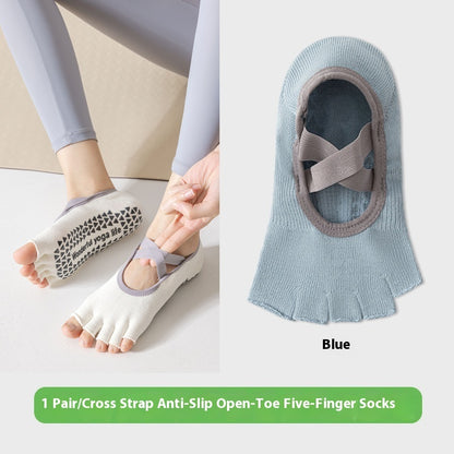 Open Toe Five Finger Yoga Socks Children's Professional Non-slip Summer Thin Short 85348353 f06f 4c8d b535 4f252969dbc7 trans