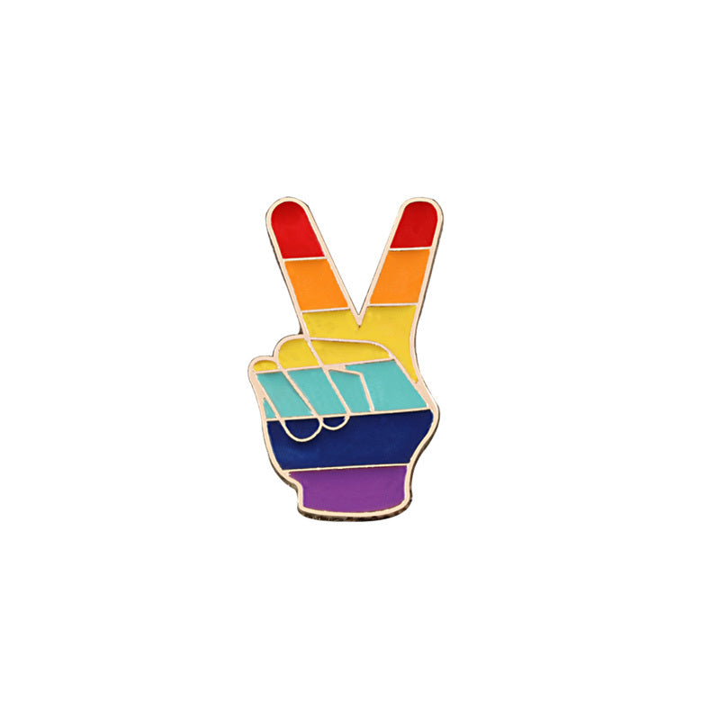 9 Style LGBT Design Pins - HD Wireless Product #4