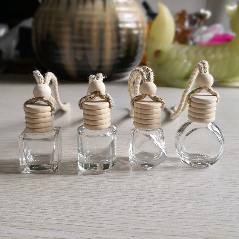 Car Empty Perfume Bottle Rearview Mirror Pendant Car Glass Bottle Empty 85476fb9 65d1 4f7d 9b52 d4846ba28e3e