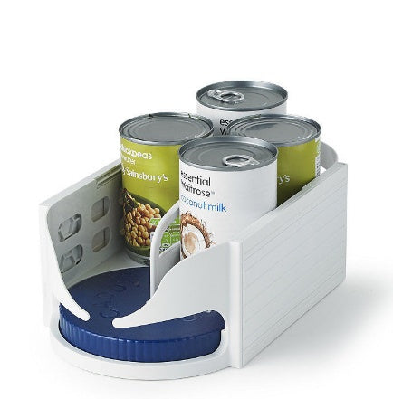 Double Roller Rotating Storage Box Bathroom Multi-function Rack Roto Caddy Swivel Organizer Kitchen Racks 8563935259680