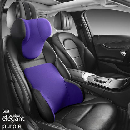 Memory Foam Three-dimensional Hydrophobic Lumbar Support Pillow Oil-proof Light Luxury Comfortable Breathable Car Automotive 