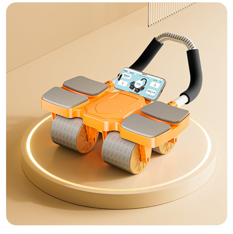 Abdominal Wheel Automatic Rebound Including APP Sports Fitness Equipment 859157b8 0e42 43d3 a935 e274fe0bc225