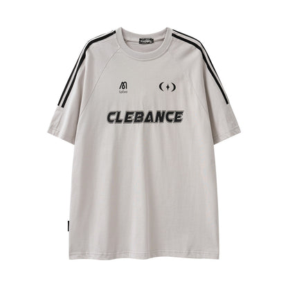 Ribbon Letter Printed T-shirt 85920578 9846 45cb afc3 00d6bb83c428