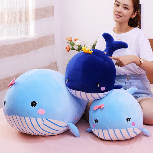 Whale doll pillow 8597989404740