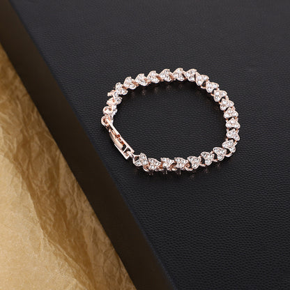 Simple Natural Diamond Crystal Bracelet Contracted 859bbfe3 e3b0 4fc6 983e 38ffac5c0314