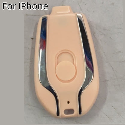 1500mAh Mini Power Emergency Pod Keychain Charger With Type-C Ultra-Compact Mini Battery Pack Fast Charging Backup Power Bank - 图片 11