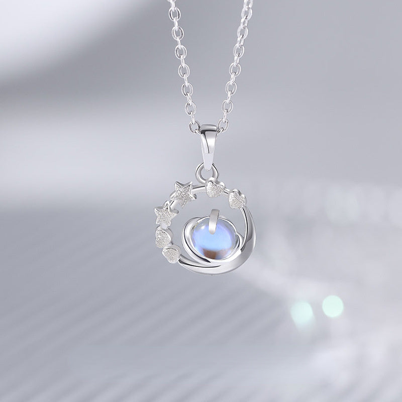 Girls' Niche Sterling Silver Pluto Necklace 85b1c86c 6089 4103 9e44 3ecd7acdecf0