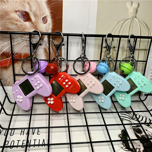 Retro Mini Square Handle Game Machine Key Ring Pendant Children's Cute Toy Gift 85b74f55 1dbc 42c8 9839 19af5837cd23