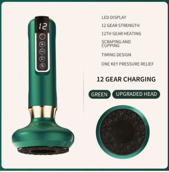 Electric Vacuum Cupping Massager For Body Anti-Cellulite Suction Cup Gua Sha Massage Body Cups Guasha Fat Burning Slimming Ja