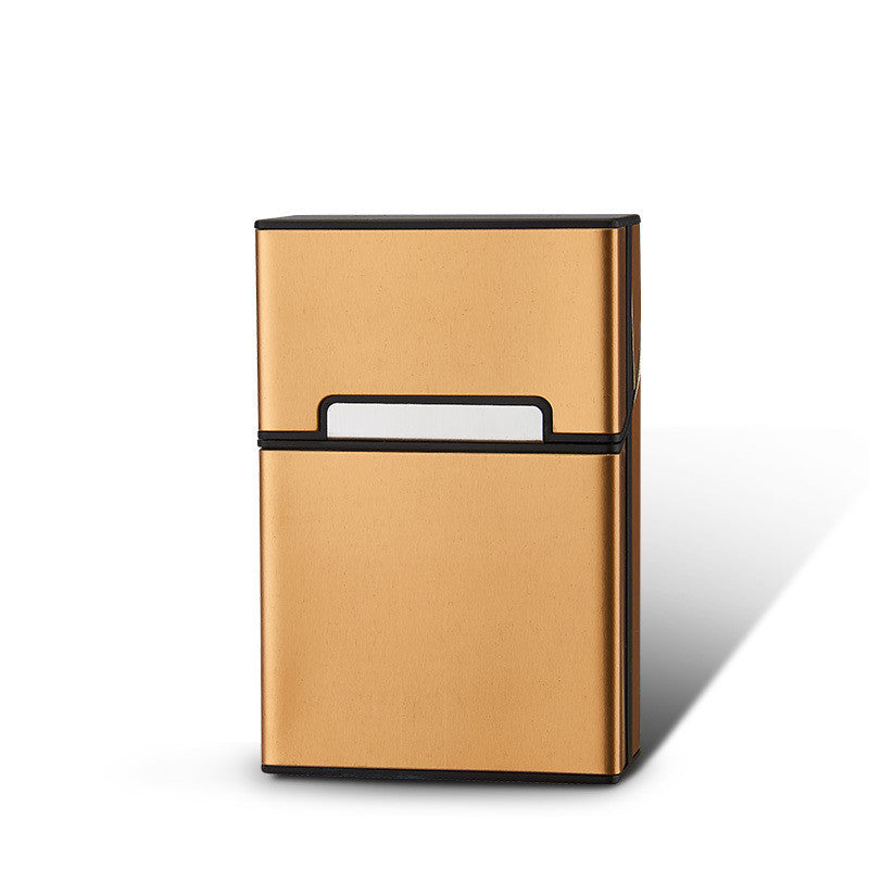 Men's Moisture Resistant Compression Aluminum Fashion Cigarette Case 85d207f6 a921 4192 8006 fcd2efc2f5db