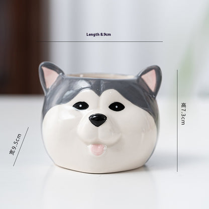 Ceramic Cartoon Animal Flowerpot Home Gardening 85d49e29 e027 4822 a77b c326b6838b00 trans