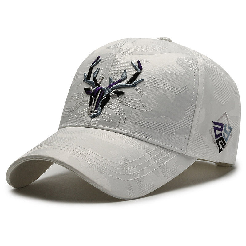 Embroidery Hat Elk Peaked Cap 85d5d091 1870 4af7 9d47 f4267507b9df