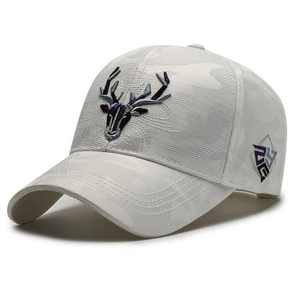 Embroidery Hat Elk Peaked Cap 85d5d091 1870 4af7 9d47 f4267507b9df