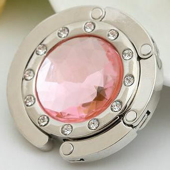 Portable And Practical Folding Crystal Bag Hanger 85f12409 6de4 486a bb9d 41b98912ba25