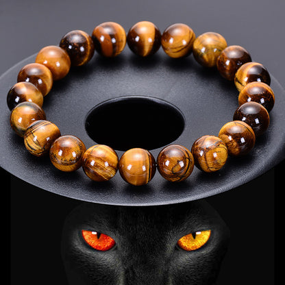 Natural Grade A Yellow Tiger's Eye Yoga Energy Bracelet 85f2df93 8f3f 42b7 bfc3 a3d6be717889