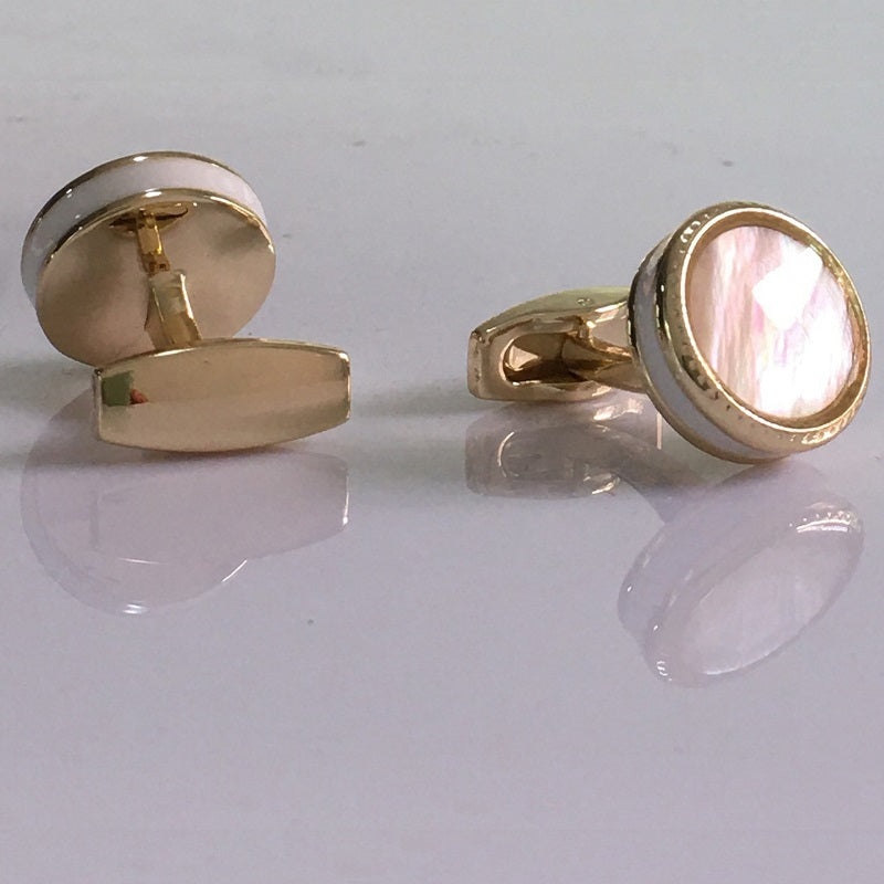 New French Style Shirt Cufflinks Dress Cufflink Shell Cuff Men's Accessories 85fc3837 8a92 4509 94ad f7017e5394d3