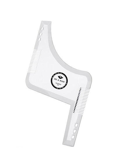 Transparent Appearance Double-sided Beard Styling Comb Modeling Template Ruler Modeling Tool Beard Comb 8602b5d0 61c1 4639 8c