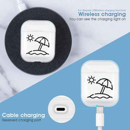 Compatible with Apple, airpods Wireless Bluetooth headset protective cover/Storage Box - 图片 3